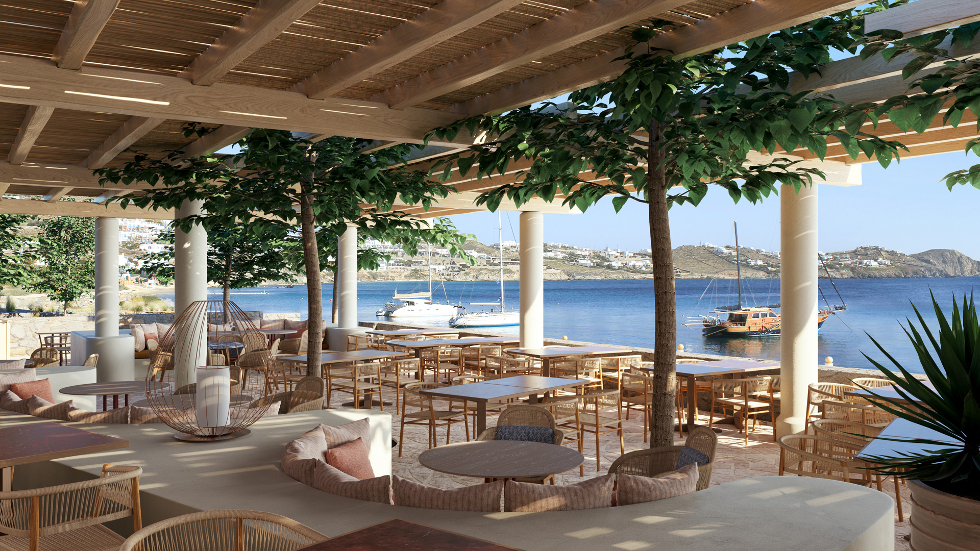 Beach Bar Restaurant Mykonos Allday Grill | Beefbar Mykonos